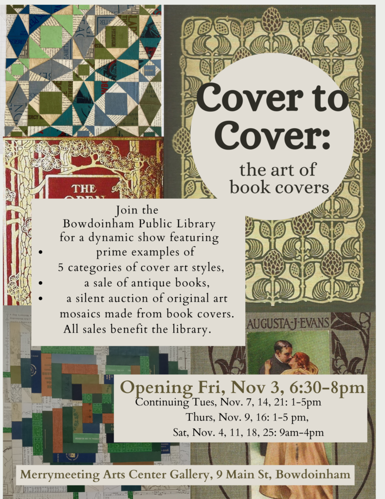 Cover to Cover The Art of Book Covers Bowdoinham Public Library