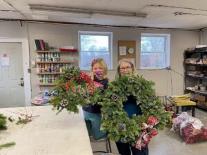 BPL wreath workshop